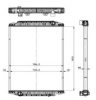 NRF 519568 Radiator, engine cooling